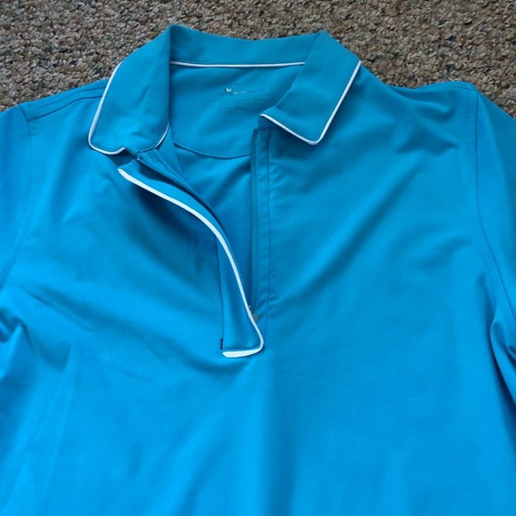 Women's Blue Peter Millar Polo Shirt - Picture 3 of 6